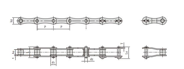 224AH_2120H_雙節(jié)距<font color='red'>傳動</font>鏈